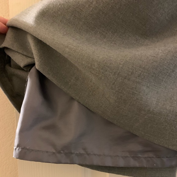 Gap Grey Pleated Skirt w/Tie, 6 - Picture 4 of 7